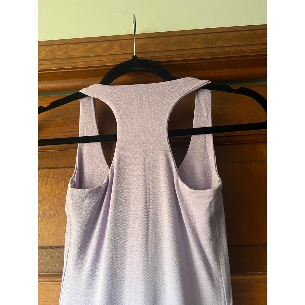 NWT Naked Wardrobe Baby Mama Women's Tank Mini Dress Racerback Purple Size S - Picture 9 of 9